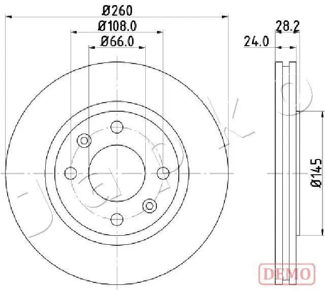 Brake Disc (600632C)