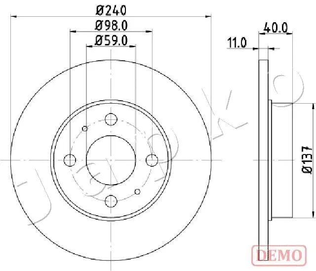 Brake Disc (610200C)
