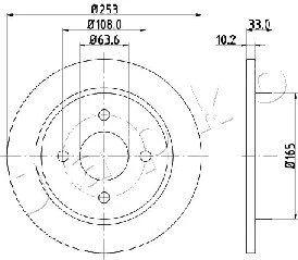 Brake Disc (610303)