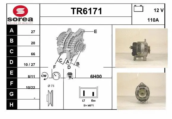 Alternator (TR6171)