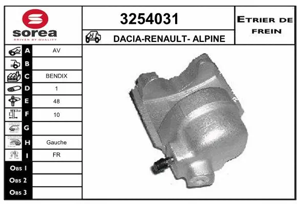 Brake Caliper (3254031)