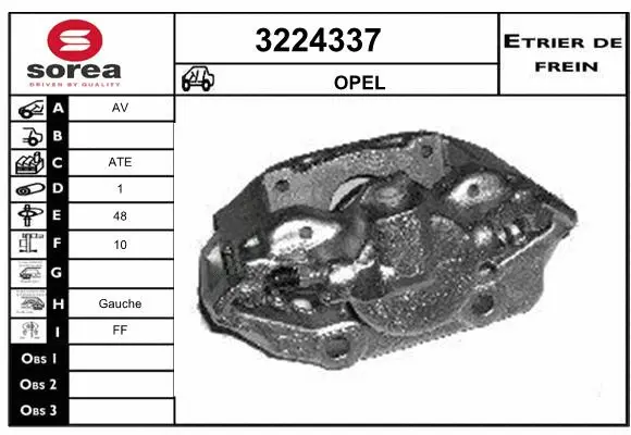 Brake Caliper (3224337)
