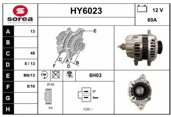Alternator (HY6023)
