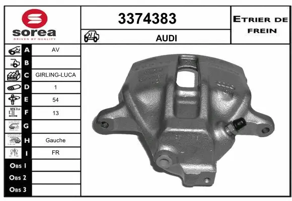 Brake Caliper (3374383)