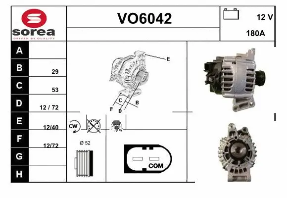 Alternator (VO6042)