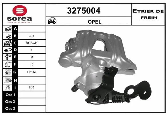 Brake Caliper (3275004)
