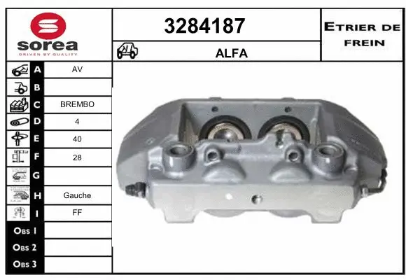 Brake Caliper (3284187)