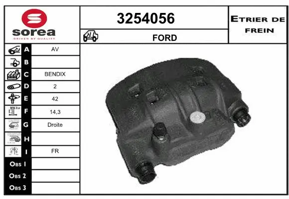 Brake Caliper (3254056)