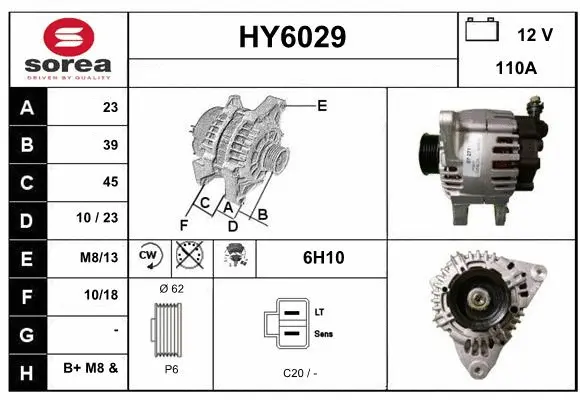Alternator (HY6029)