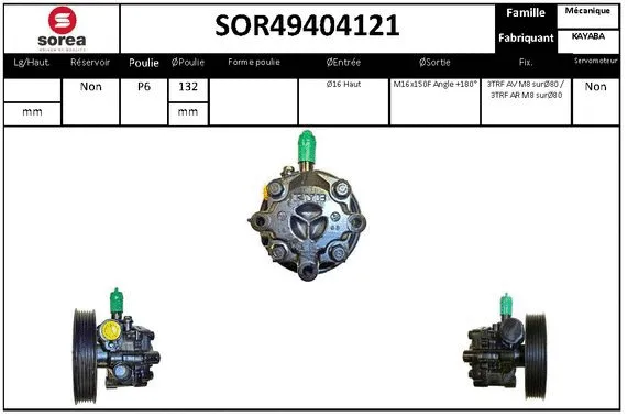 Hydraulic Pump, steering (SOR49404121)