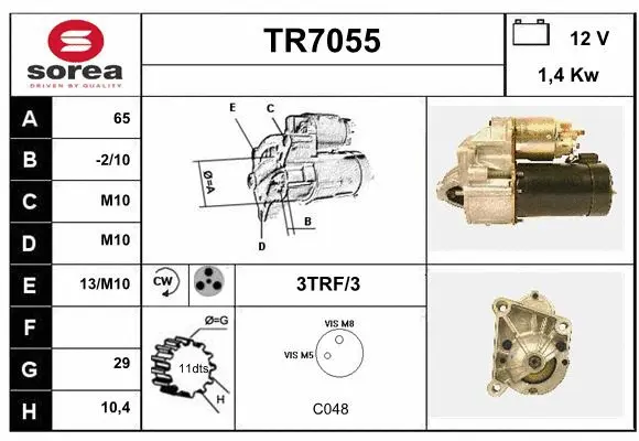 Starter (TR7055)