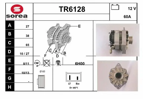 Alternator (TR6128)
