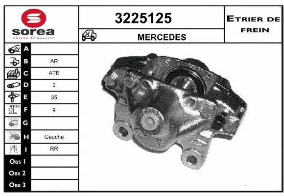Brake Caliper (3225125)
