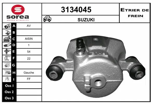 Brake Caliper (3134045)