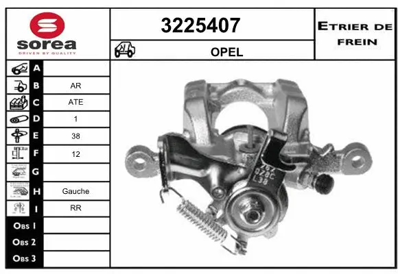 Brake Caliper (3225407)