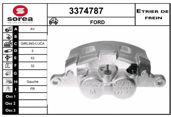 Brake Caliper (3374787)
