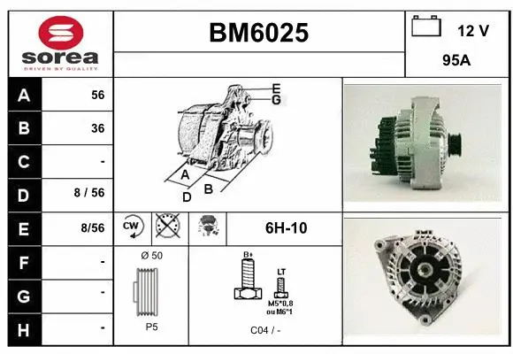 Alternator (BM6025)