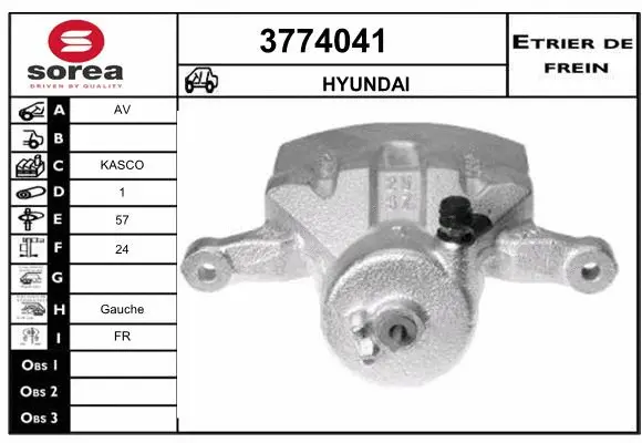Brake Caliper (3774041)