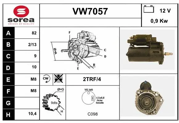 Starter (VW7057)
