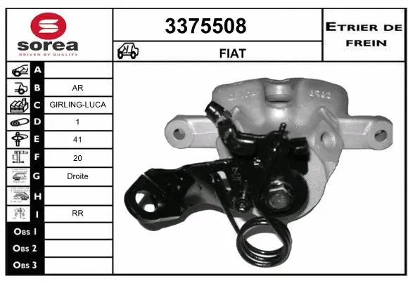 Brake Caliper (3375508)