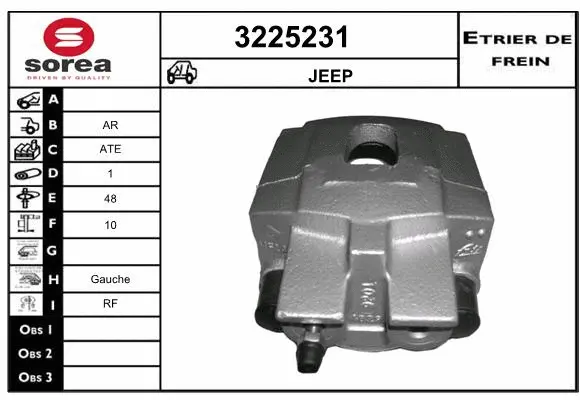 Brake Caliper (3225231)