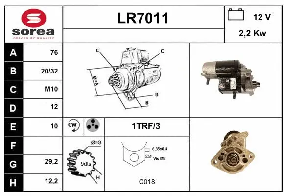 Starter (LR7011)