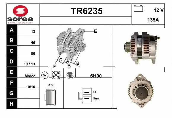 Alternator (TR6235)