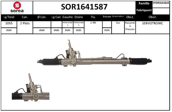 Steering Gear (SOR1641587)