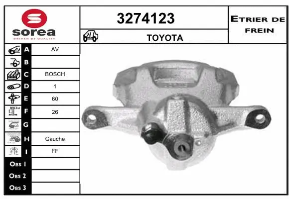 Brake Caliper (3274123)