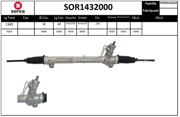 Steering Gear (SOR1432000)
