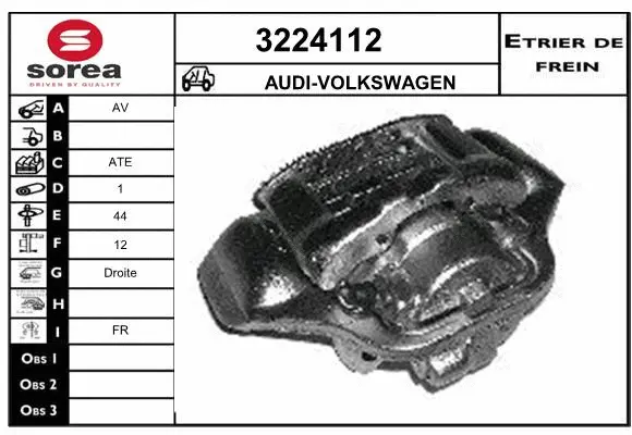Brake Caliper (3224112)