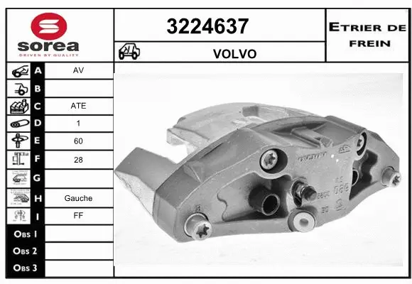 Brake Caliper (3224637)