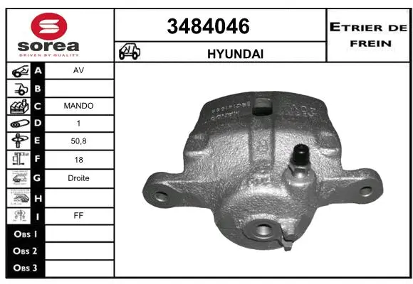 Brake Caliper (3484046)