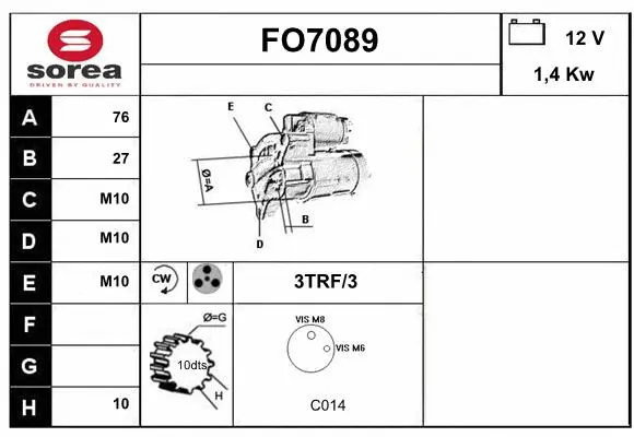Starter (FO7089)