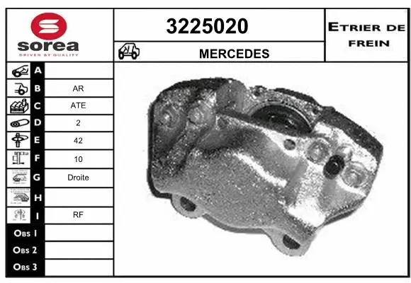 Brake Caliper (3225020)