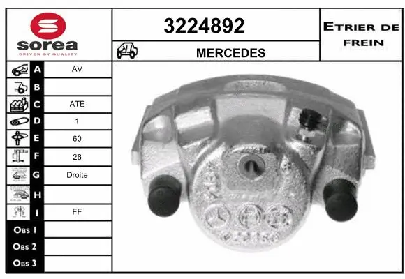 Brake Caliper (3224892)