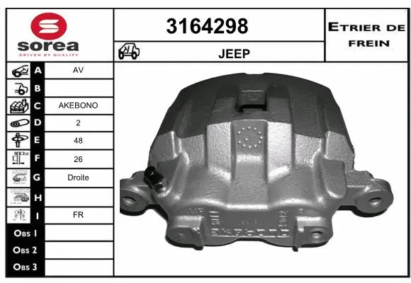 Brake Caliper (3164298)
