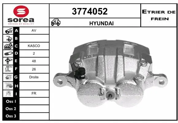 Brake Caliper (3774052)