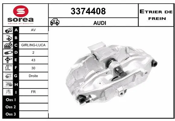 Brake Caliper (3374408)