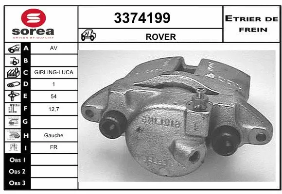 Brake Caliper (3374199)