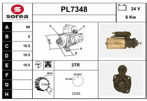 Starter (PL7348)