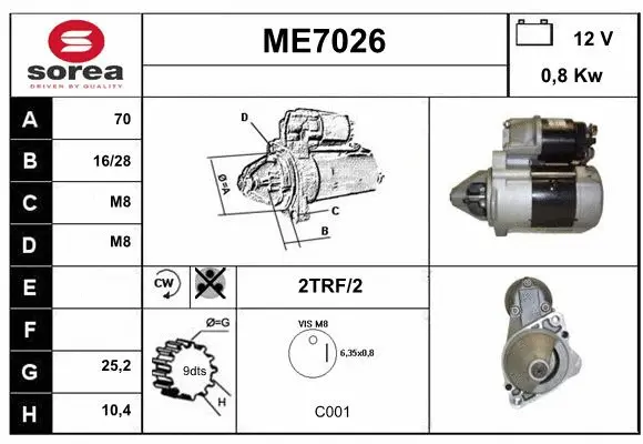 Starter (ME7026)
