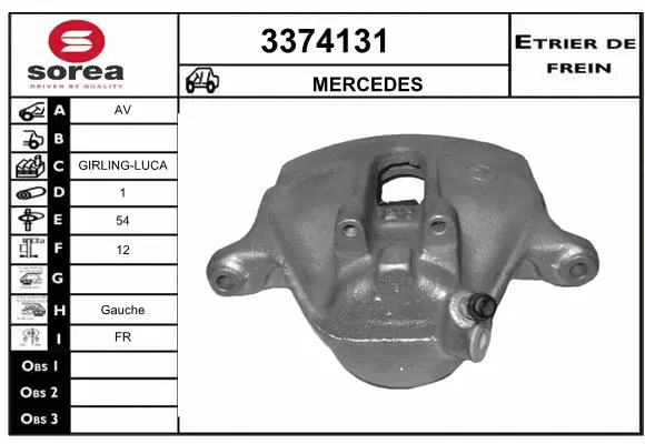 Brake Caliper (3374131)