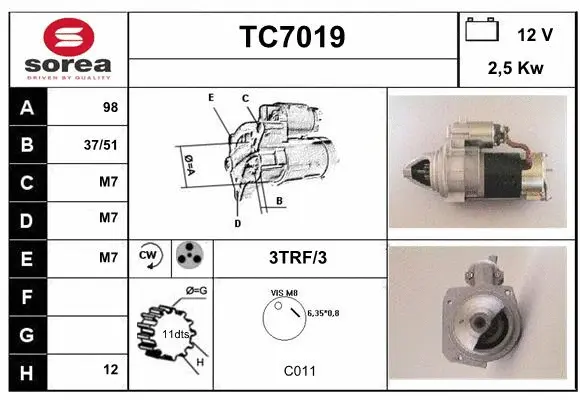 Starter (TC7019)