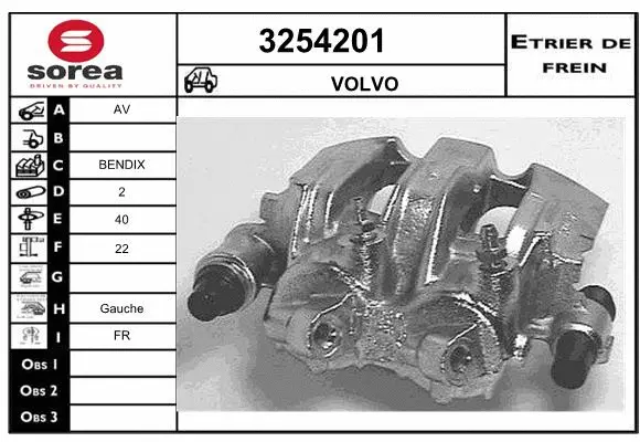 Brake Caliper (3254201)