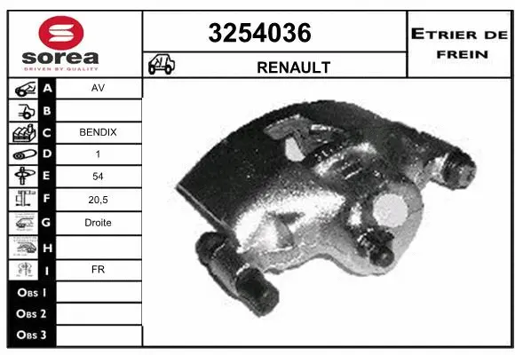 Brake Caliper (3254036)
