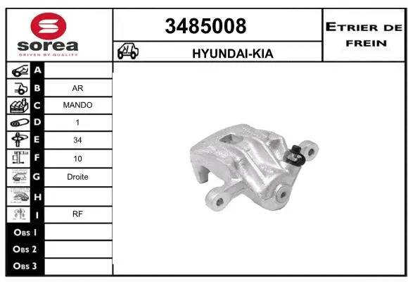 Brake Caliper (3485008)