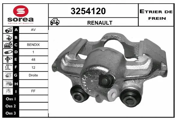 Brake Caliper (3254120)