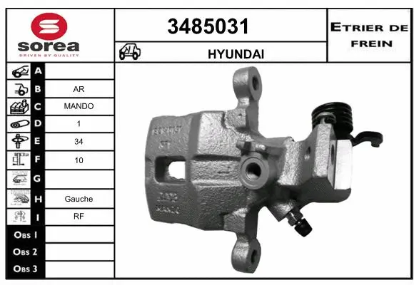 Brake Caliper (3485031)