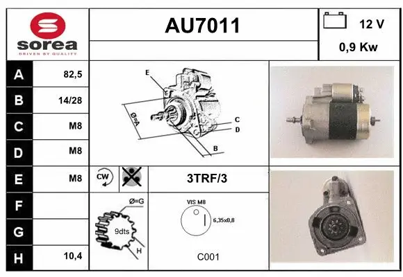Starter (AU7011)